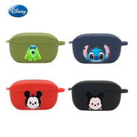 Cartoon Disney Earphone Case Cover For JBL WAVE 100 TWS Silicone Blutooth Earbuds Charging Box Protective Cover With Hook
