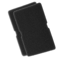 2pcs Replacement High Density Washable Black Lint Fluff Accessories Tumble Dryer Filter 3D Reusable Sponge Fit For Grundig