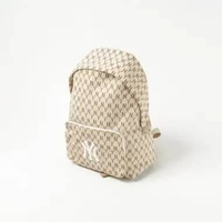 Tas MLB NY MONOGRAM WHITE BEIGE BACKPACK 100% ORIGINAL 38X27X12CM