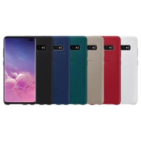 【SAMSUNG 三星】Galaxy S10+ 原廠皮革背蓋(台灣公司貨)