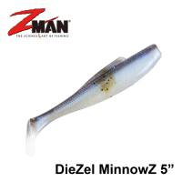【RONIN 獵漁人】Z-MAN DieZel MinnowZ 5吋 T尾魚型軟蟲(路亞 軟蟲 淡水 海水 根魚)