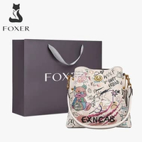 Tas Ember Yang Lucu Dan Ceria Untuk Wanita Tas Selempang Grafiti Yang Unik Putih Grafiti