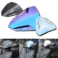 Motorcycle Accessories for Yamaha NVX155 AEROX155 Motorcycle Scooter Modified Front Windshield Plastic Front Wind Protection