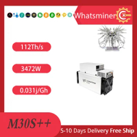 Whatsminer M30S++ ASIC miners MicroBT M30S M30+ Bitcoin Powerful miner efficient Bitcion Miner
