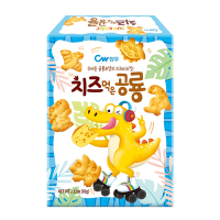韓國CW恐龍造型餅乾 起司味(60g)