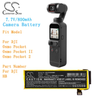 Cameron Sino 800mAh Camera Battery for DJI Osmo Pocket Osmo Pocket II Osmo Pocket 2 HB3