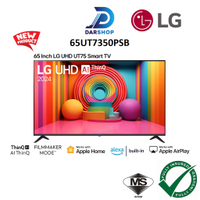 2024 NEW LG Smart TV 65 Inch 4K UHD UT75 HDR 10 Pro 65" Smart TV Murah Television  TV Set   TV Set  