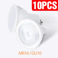 10PCS GU10 LED Corn Bulb MR16 Spotlight 220V E27 Focos LED Bulb 5W 7W E14 Ampoule gu 10 LED Lamp GU5.3 Spot Light Energy Saving