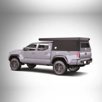 4x4 Pick Up Lightweight Aluminum Pickup Truck Canopy Pop-Top Camper for Toyotas Hilux Ford Ranger F150