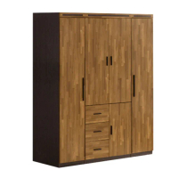 【WAKUHOME 瓦酷家具】BRIAN積層木5X7尺衣櫃 A026-01-8