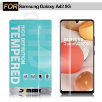 Xmart for Samsung Galaxy A42 5G 薄型9H玻璃保護貼-非滿版