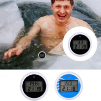 Ice Bath Thermometers Dustproof Floating Thermometers Pool Thermometers Digital Water Thermometers Ice Bath Cold Plunge