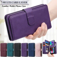 Luxury Flip Leather Wallet Phone Case For Samsung A25 A24 A34 A54 A14 A13 A23 A33 A53 A73 A12 A22 A32 A52 A31 A51 Card Cover