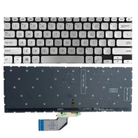 New For Asus VivoBook S13 S330 X330UA Keyboard US With Backlit adol13u adol13f Silver