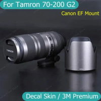 For Tamron 70-200mm F2.8 G2 A025 For Canon EF Mount Decal Skin Vinyl Wrap Film Lens Sticker SP 70-200 2.8 f/2.8 Di VC USD G2