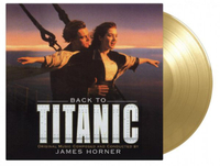 【停看聽音響唱片】【黑膠LP】重回鐵達尼號 電影原聲帶 首批限量金色彩膠（2LP）