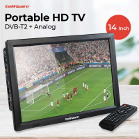 TV Portable HD Monitor  Inch DVB-T2 + Analog