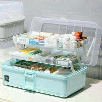 Kotak Obat P3K Susun Tingkat | Storage Box Tempat Penyimpanan Alat Kesehatan Dental Bayi Gigi Bekam 