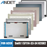New For Acer Swift 1 SF114-33 SF114-34 N20H2 Screen Back Cover Top Case Bezel Frame Palmrest Upper Case Bottom Laptop Cover