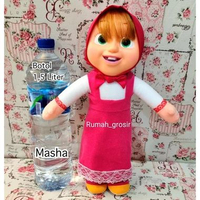 Boneka Masha Lucu Masha and The Bear – Plush Doll Karakter Anak Lembut & Menggemaskan BONEKA MASHA