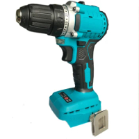 Rechargeable Cordless Drill 10mm Electric Hand Drill 21V Brushless Battery Screwdriver 2 Speed for Makita 18v Battery Home