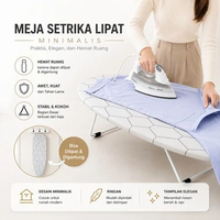 IKEA 883 Meja Papan Setrika Lipat Model Duduk Dapat Digantung - Foldable Ironing Board