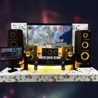 【上芳香業】金紙 紙紮用品 卡拉OK 紙紮音響 紙紮麥克風(附封條 有燈光 滿七 火化)