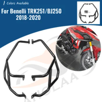 Trk251 BJ250 Crash Bar Engine Guard Fall Protection For Benelli Trk 251 BJ 250 2018-2020 Motorcycle Upper Bumper Accessories