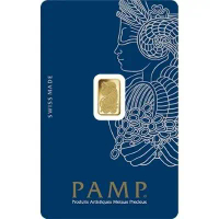 1g Gold Bar 999.9 Fine Gold | PAMP Suisse  | Swiss Made