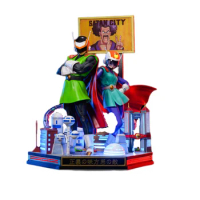 54.8Cm Yav May Studio Gk Dragon Ball Z City Hero Son Gohan Bideru Anime Action Figure Garage Kit Statue Model Toys Gift