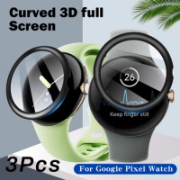 Screen Protector for Google Pixel Watch Scratch resistant Soft Protective Film for Google Pixel Smartwatch Accessories Not Glass