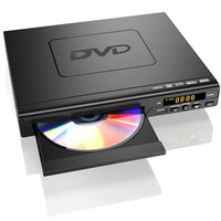 Multi-disc Resume Mini Dvd Cd Player Portable Home Dvd Player With Remote Control