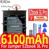 6100mAh KiKiss Powerful Battery For Jumper EZbook 3L Pro 3LPro (MB12) 3 Plus MB11 EZbook3 Plus HW-3487265 TH140A Batteries