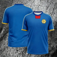 Áo thun Cayo Jersey Anime Inazuma Eleven Áo đội bóng in họa tiết 3D Bộ đồ tập thể thao cho nam và nữ