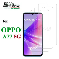 Screen Protector For OPPO A77 5G Tempered Glass SELECTION Free fast Shipping 9H HD Clear Transparent Case Friendly