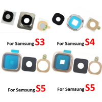 For Samsung Galaxy S3 S4 S5 I9300 I9305 I535 I9500 I9505 I337 G900 Mobile Phone Back Camera Glass Lens Cover