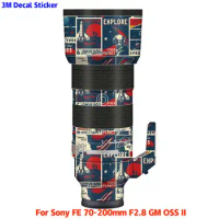FE 70-200 F2.8 GM OSS II Anti-Scratch Lens Sticker Protective Film Body Skin For Sony FE 70-200mm F2.8 GM OSS II SEL70200GM2