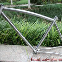 Titanium Road Bike Frame BF30 Shell titanium road bike frame disc brake Ti road bike frames 700C