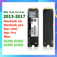 A1502 Ssd 1tb Hard Drive Internal for Macbook Air A1466 A1465 (2013-2015 Years) MAC Pro Retina A1398 with Tools for Free Discos