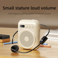 Voice Amplifier Multifunctional Portable Personal Voice Speaker with Microphone Display Surround Sou