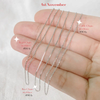 1st.November | สร้อยคอแท้  16นิ้ว/18นิ้ว |   Necklace made in Italy Aesthetic