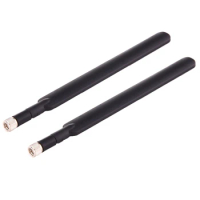 2 Pcs 4G New Antenna SMA Male For 4G LTE Router External Antenna For Huawei B593 E5186 For HUAWEI B315 B310 Black White