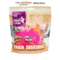 Kiddy Fun Taba Squishy Donut - Cokelat/Pink