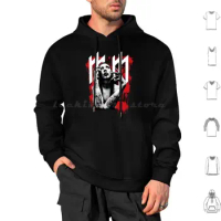 Marilyn Manson , Bloody Pervert Hoodie cotton Long Sleeve Marilyn Manson Manson Mm Bloody Industrial