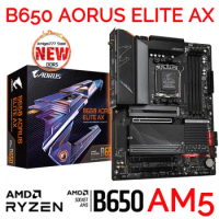 AM5 Motherboard B650 AORUS ELITE AX AM5 DDR5 Support AMD Ryzen 7000 Series AM5 CPU Desktop amd b560 Mainboard DDR5 6600MHz ATX