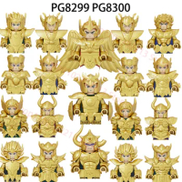 Building Blocks Saint Seiya Japanese Anime Athena Action Figures Toys For Children PG8299 PG8300 PG1933 PG1934 PG1935 PG1936