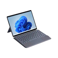 Compact Keyboard for Surface Go Ergonomic Bluetooth Keyboard Type Cover for Surface Go 3/2 Backlit Wireless Trackpad