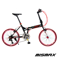 【MISMAX】MA-300 日本Shimano20吋21速(451鋁合金折疊車)