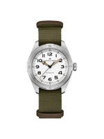 นาฬิกาข้อมือผู้ชาย Khaki Field Expedition Auto 41mm รุ่น H70315910 สีขาว