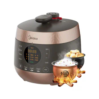 Midea electric pressure cooker household intelligent double bladder 5L l automatic multi-functional rice